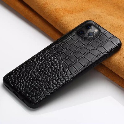 IPhone Luxus Echtleder Schutzhülle Case