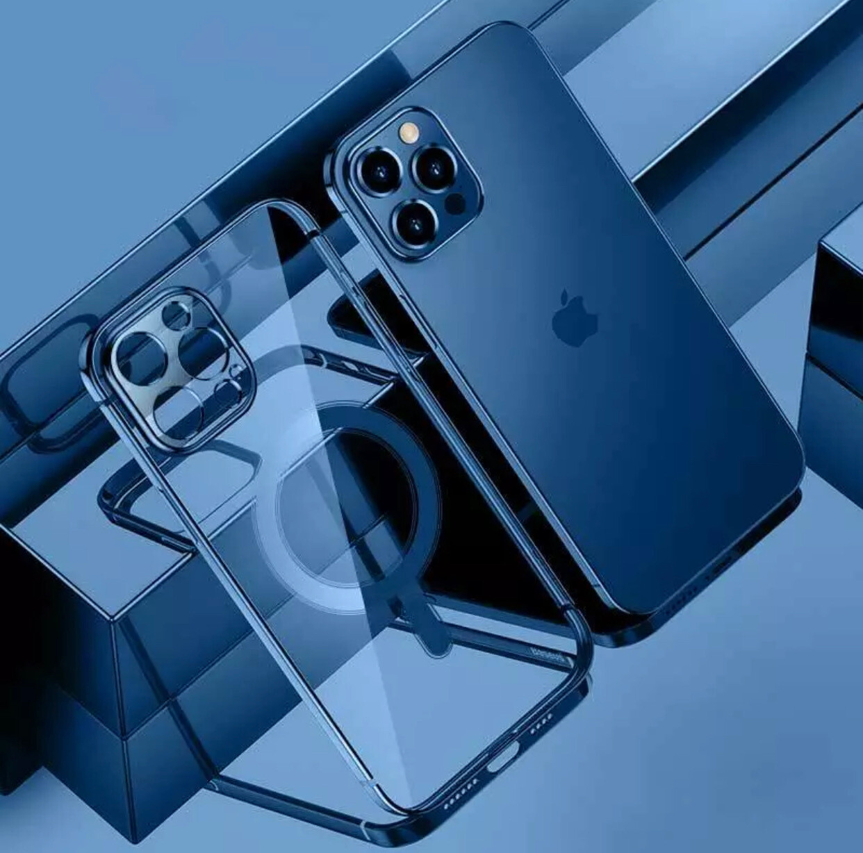 IPhone Soft Silikon Hülle Case mit Kameraschutz MagSafe kompatibel