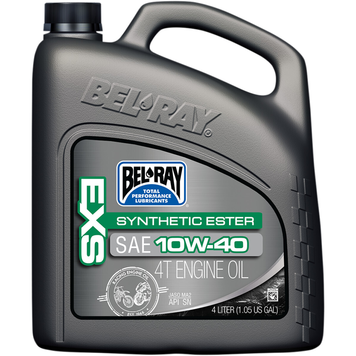 BEL-RAY
EXS SYNTHETIC ESTER 4-STROKE ENGINE OIL 10W-40 4 LITER
