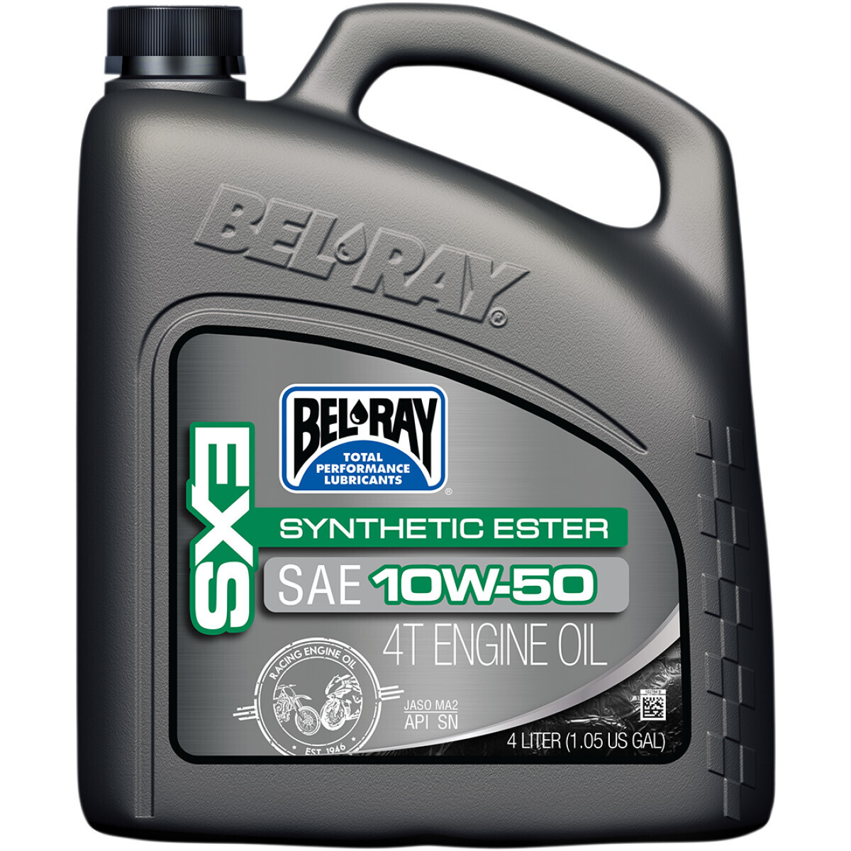 BEL-RAY
EXS SYNTHETIC ESTER 4-STROKE ENGINE OIL 10W-50 4 LITER
