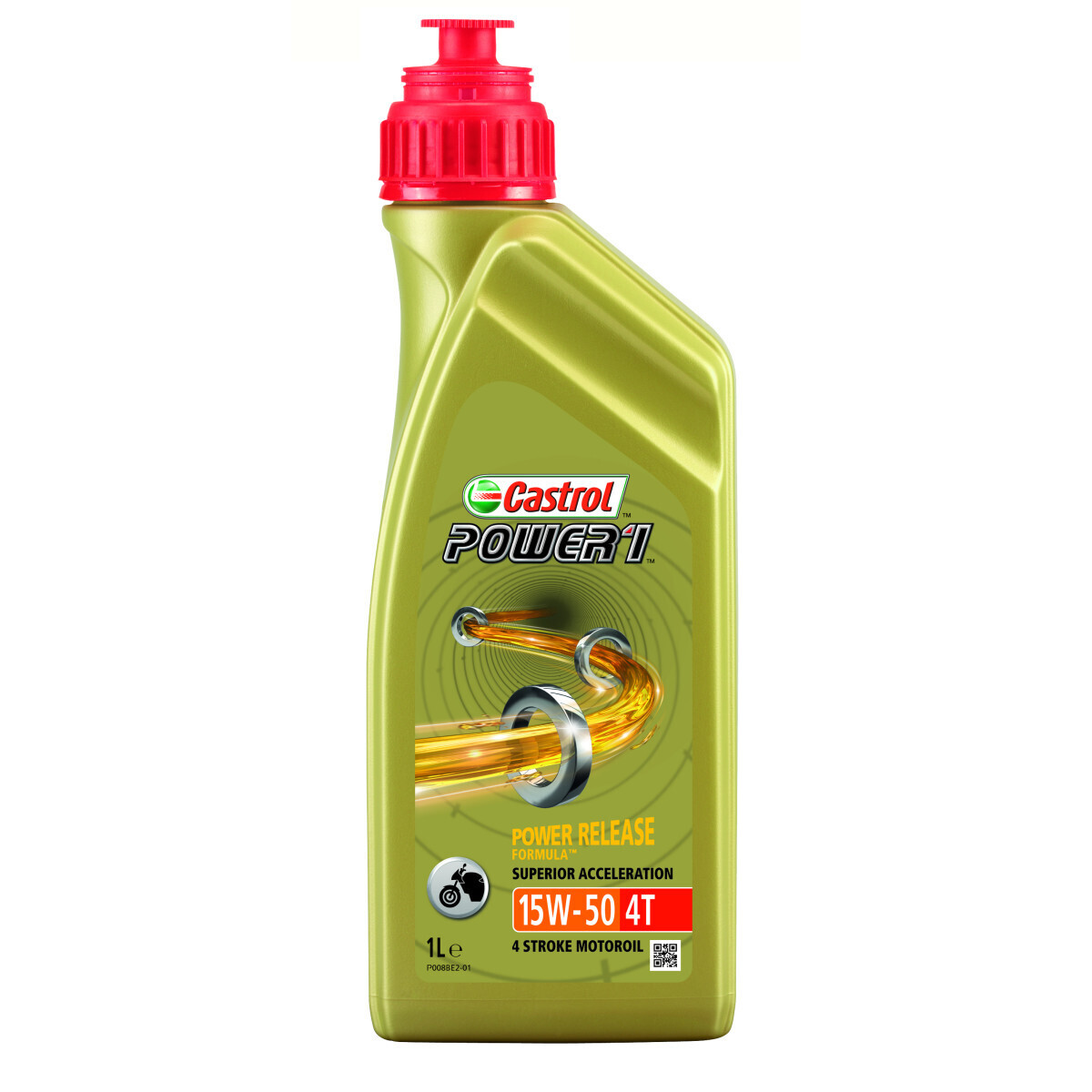 CASTROL
POWER 1 4-STROKE SAE 15W50 PARTLY SYNTHETIC 1 LITER