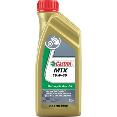 CASTROL
MTX MINERAL GEAR OIL SAE 10W40 1 LITER