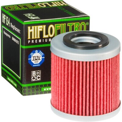 HF154 
HIFLOFILTRO
OIL FILTER REPLACEABLE ELEMENT PAPER