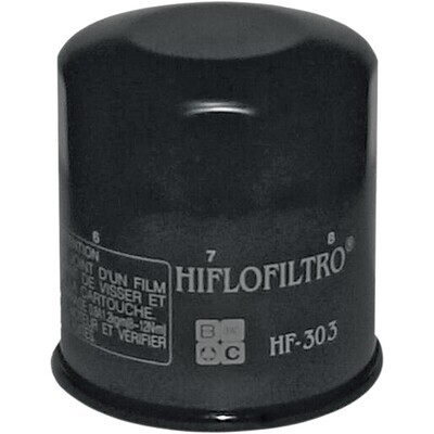 HF303 HIFLOFILTRO
OIL FILTER SPIN-ON PAPER GLOSSY BLACK