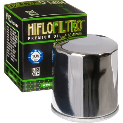 HF303C 
HIFLOFILTRO
OIL FILTER SPIN-ON PAPER CHROME
