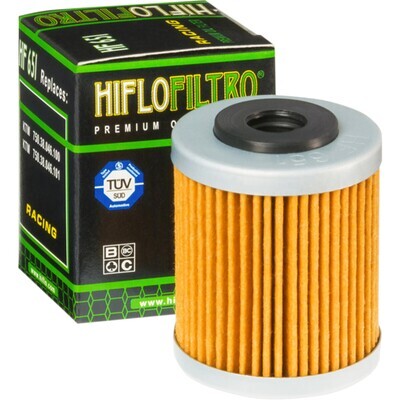 HF651 HIFLOFILTRO
OIL FILTER REPLACEABLE ELEMENT PAPER RED