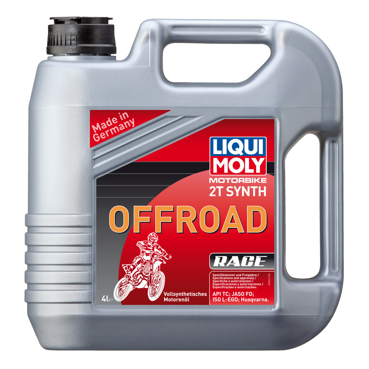 LIQUI MOLY
ENGINE OIL MOTORBIKE 2T FULLY SYNTHETIC 1 LITER
