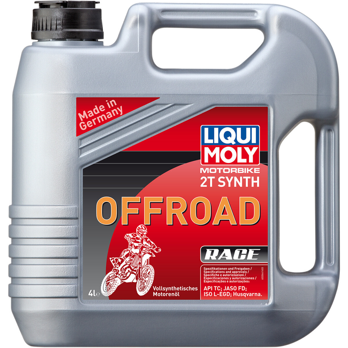 LIQUI MOLY
ENGINE OIL MOTORBIKE 2T FULLY SYNTHETIC 4 LITER