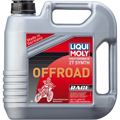 LIQUI MOLY
ENGINE OIL MOTORBIKE 2T FULLY SYNTHETIC 4 LITER