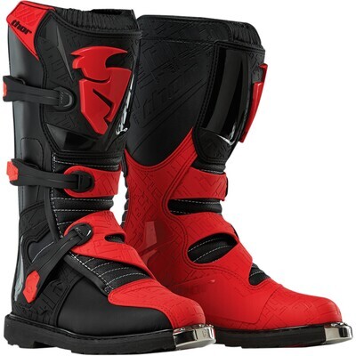 THOR
YOUTH BLITZ S6 OFFROAD BOOTS BLACK/RED