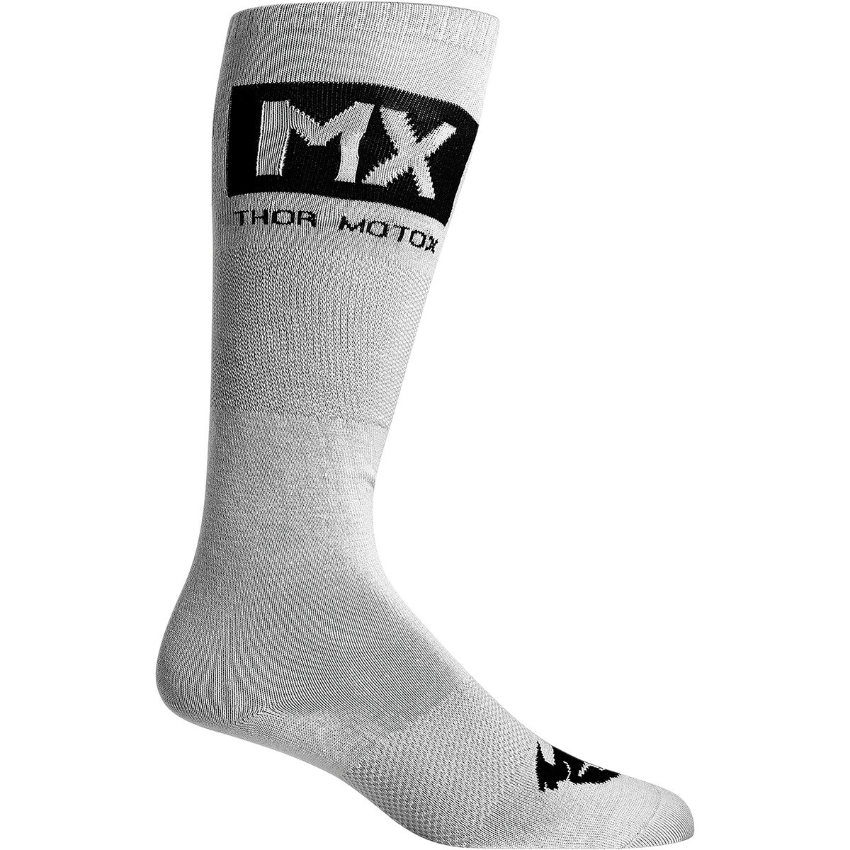 THOR
Youth MX Cool Socks - Gray/Black - Size 1-7 (EU32-39)