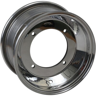 AMS
WHEEL ROLLED LIP ALUMINIUM POLISHED 10x5 4/144 3+2 FRONT SILVER