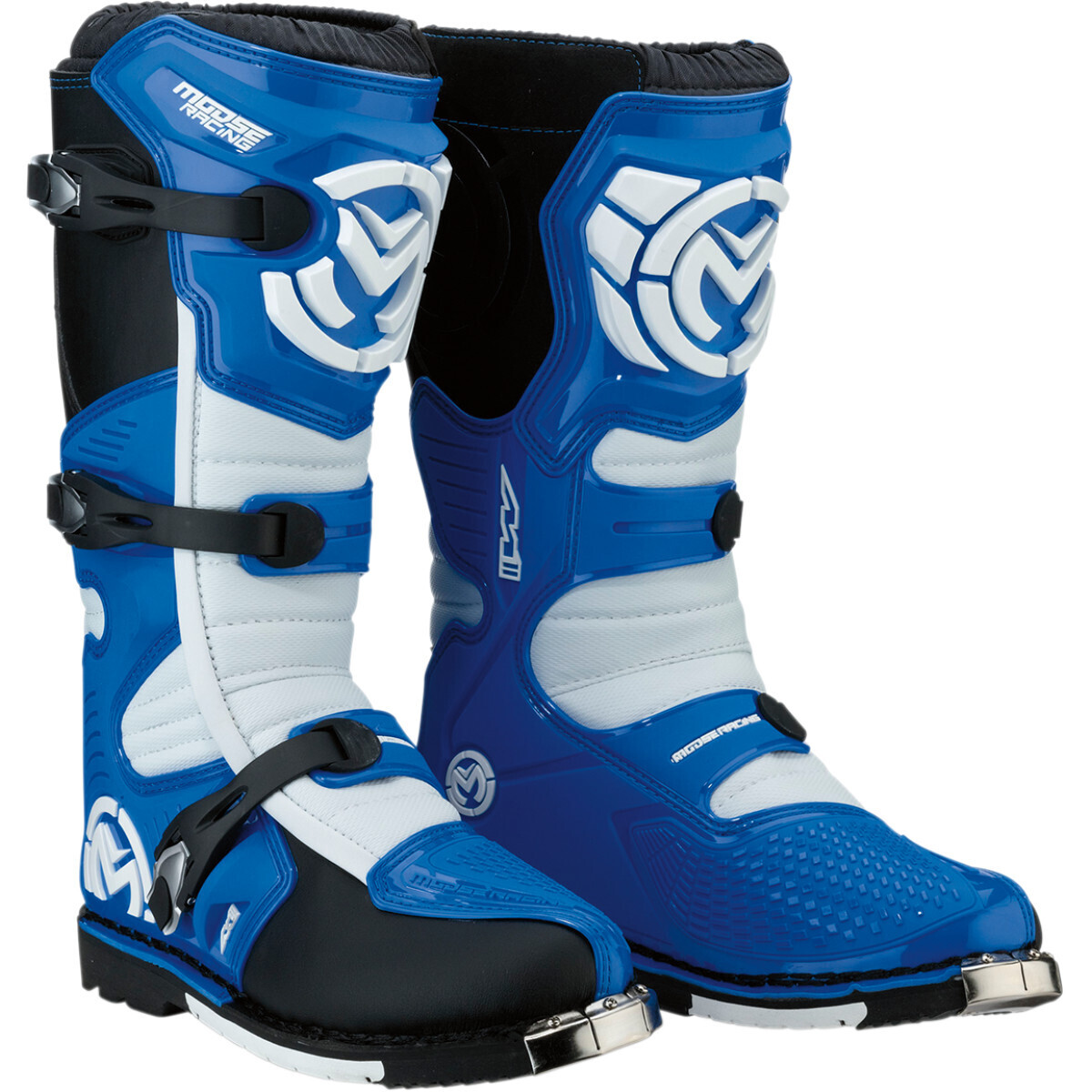 MOOSE 
M1.3™ S18 MX SOLE OFFROAD BOOTS BLUE/WHITE