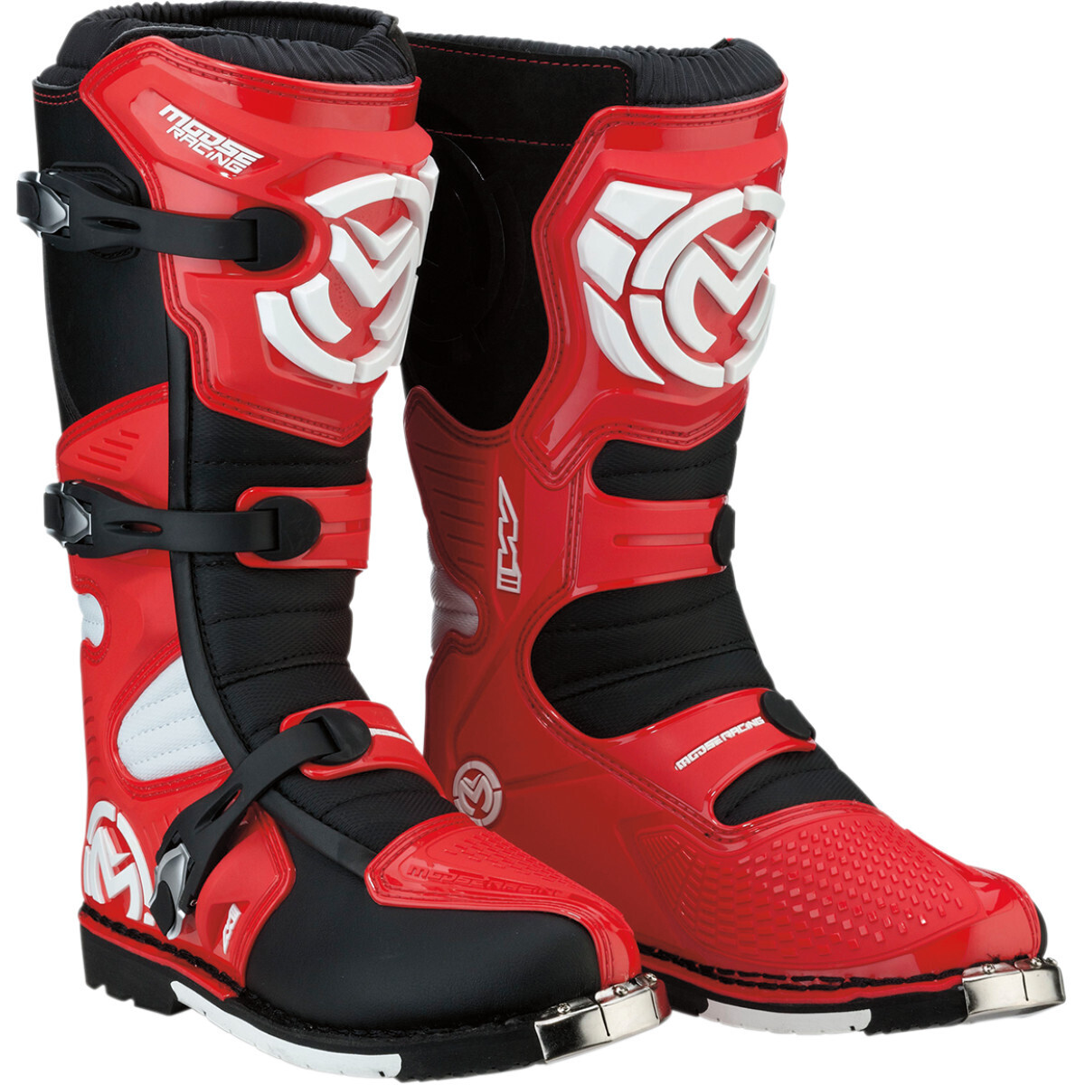 MOOSE 
M1.3™ S18 MX SOLE OFFROAD BOOTS RED/BLACK