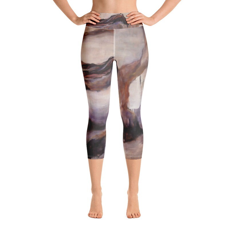 &quot;Daphne&quot; 3/4 ARTLeggings mit hohem Bund