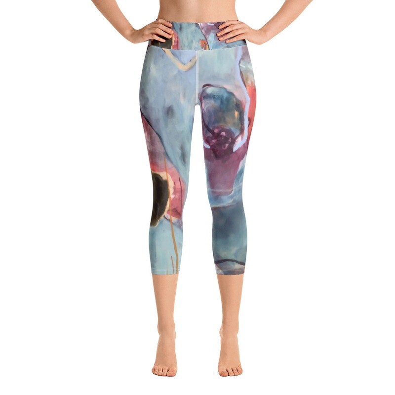 &quot;Rising up&quot; 3/4-ARTLeggings mit hohem Bund