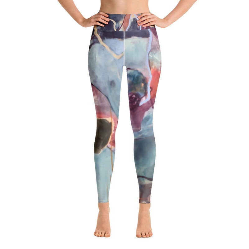 &quot;Rising up&quot; ARTLeggings lang mit hohem Bund