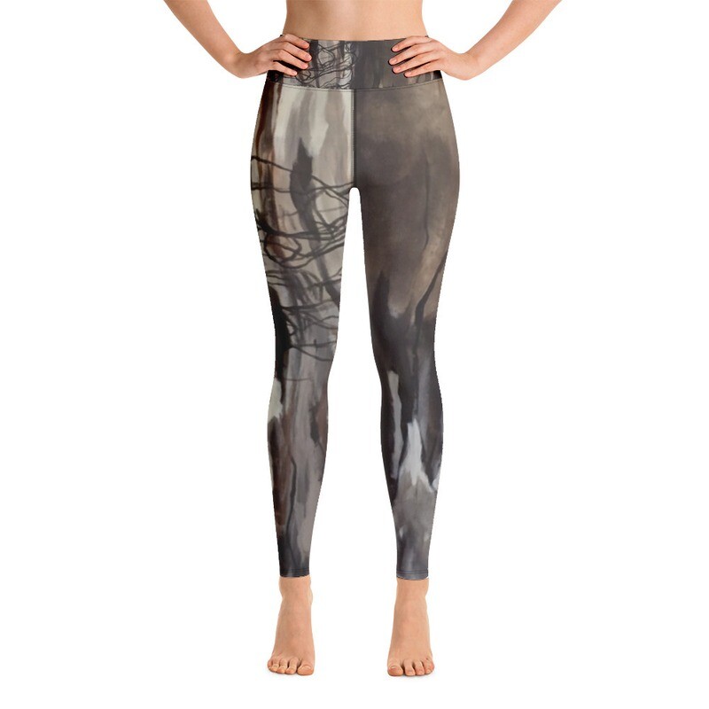 &quot;Allegory of the cave&quot; ARTLeggings lang mit hohem Bund