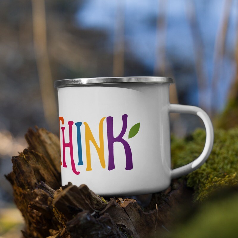 PlayThink Enamel Mug