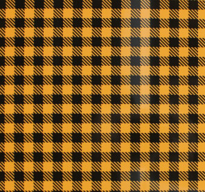 Orange Black Check - HTV