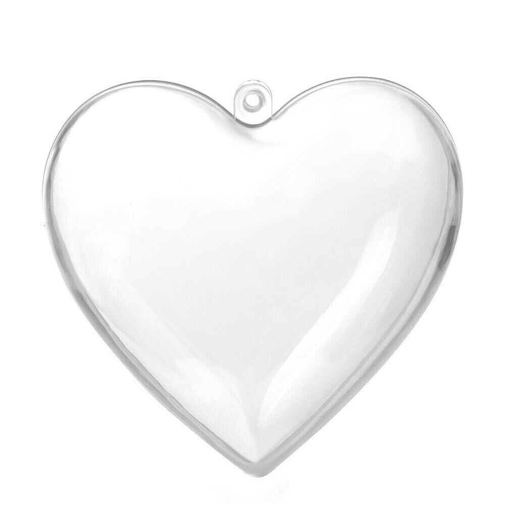 Heart Baubles - 6cm