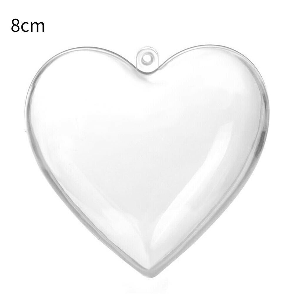 Heart Baubles - 8cm