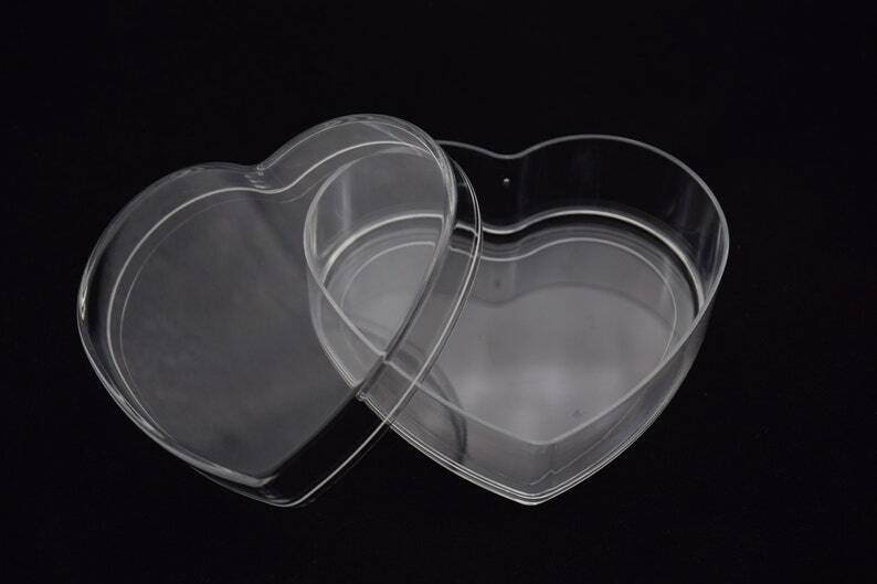 Heart-Shaped Acrylic Box