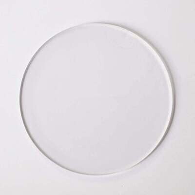 Clear Acrylic Announcement Disc - 200mm