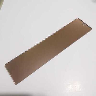 Rose Gold Acrylic Bookmark