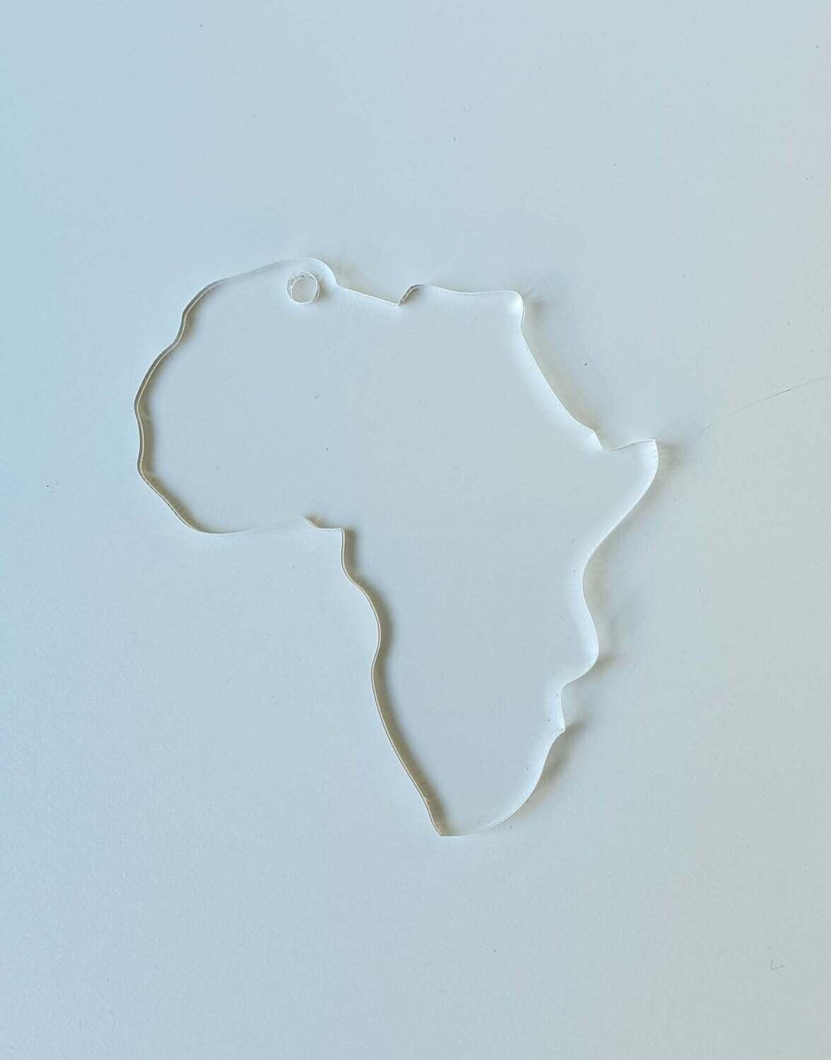 Clear Acrylic Africa Disc