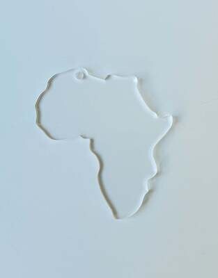 Clear Acrylic Africa Disc