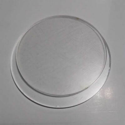 Clear Milestone Round Acrylic - 90mm x 1,5mm