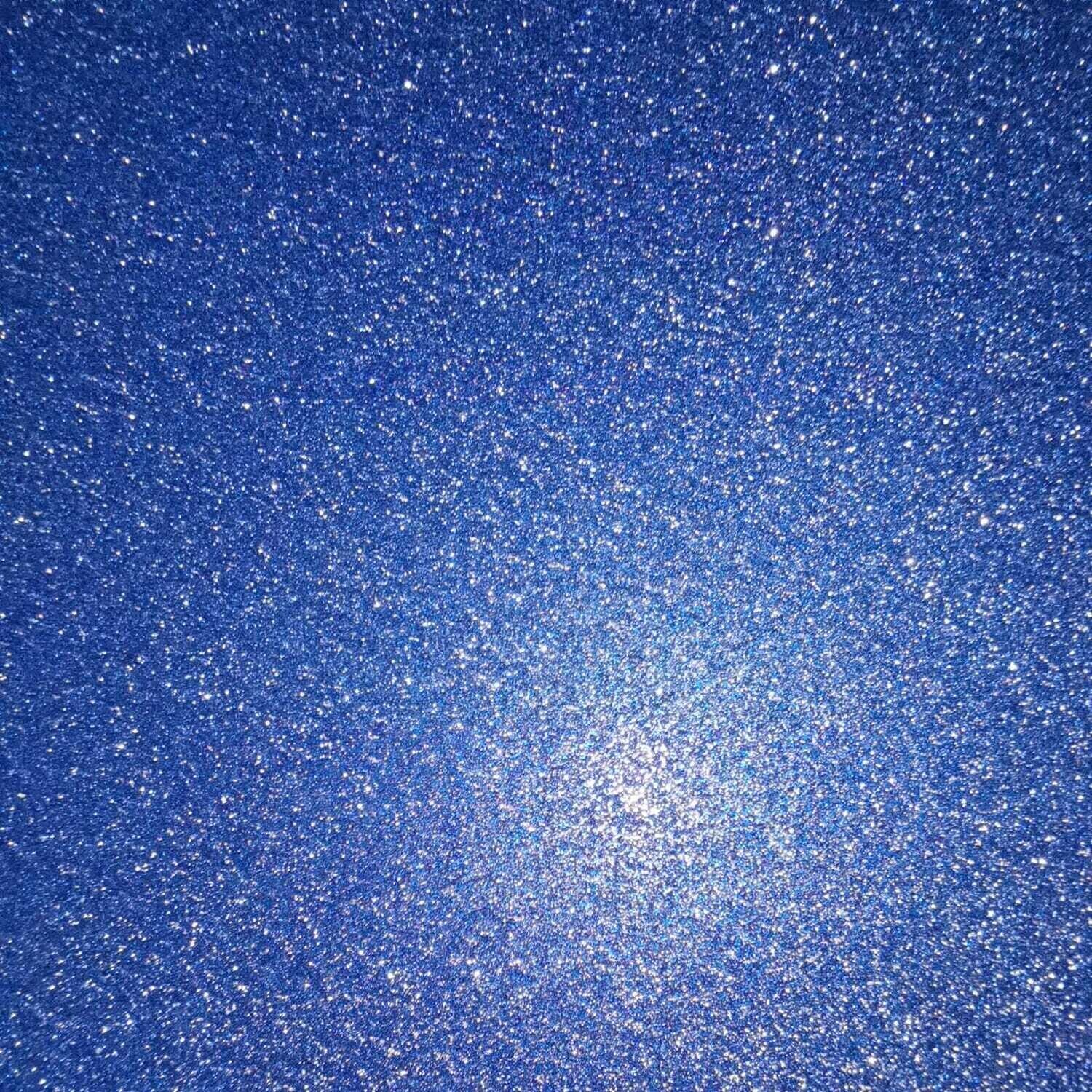 Blue Glitter Cardstock