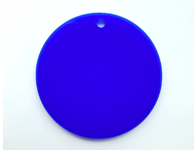 Royal Blue Acrylic Disc