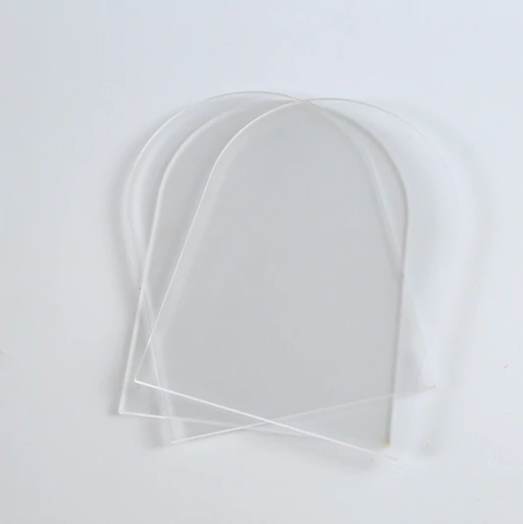A5 Clear Acrylic Arch Sheet - 3mm