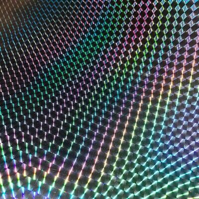 Silver Base Holographic Vinyl - Squares
