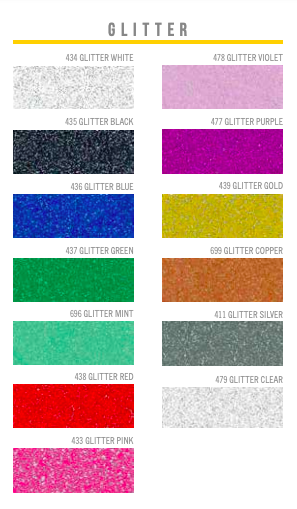 Poliflex Image Glitter - Silver A4
