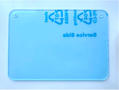 Acrylic Hang Sign - Square