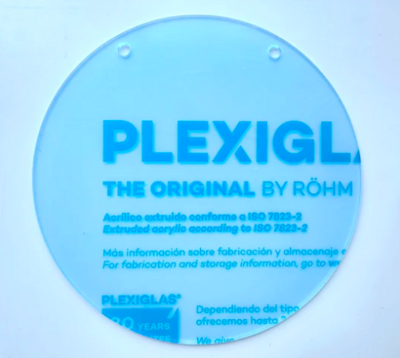 Acrylic Hang Sign - Round
