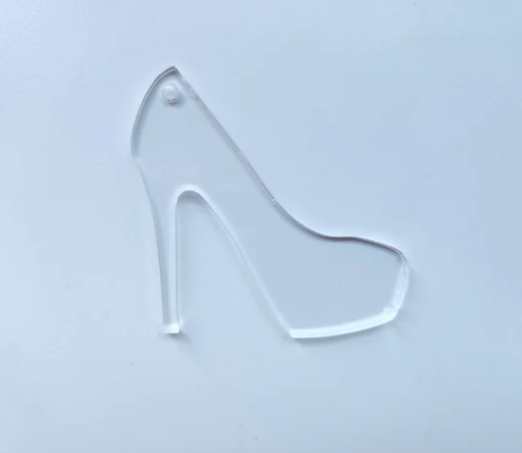 Clear Stiletto-Shaped Acrylic
