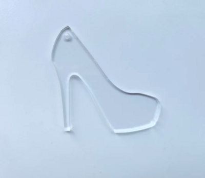 Clear Stiletto-Shaped Acrylic
