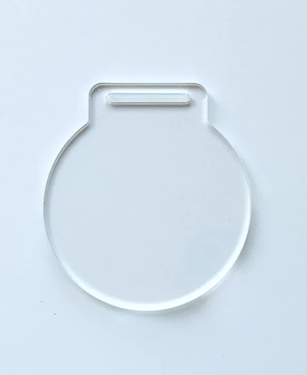 Clear Medal Acrylic - 50mm