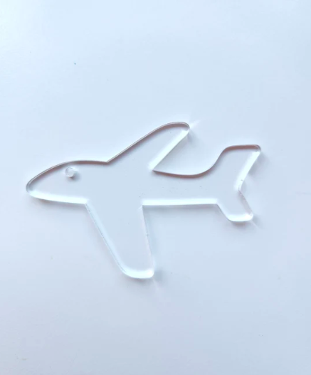 Clear Airplane Acrylic