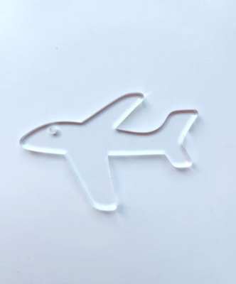 Clear Airplane Acrylic