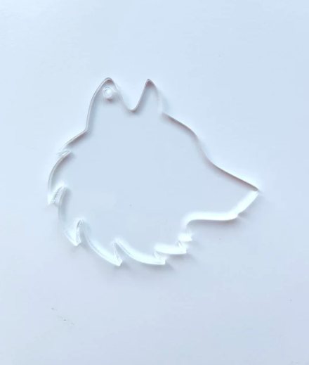 Clear Fox Acrylic