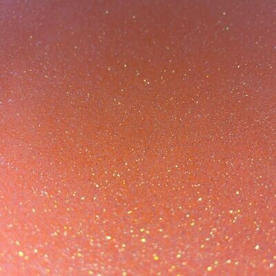 Neon Orange Glitter HTV