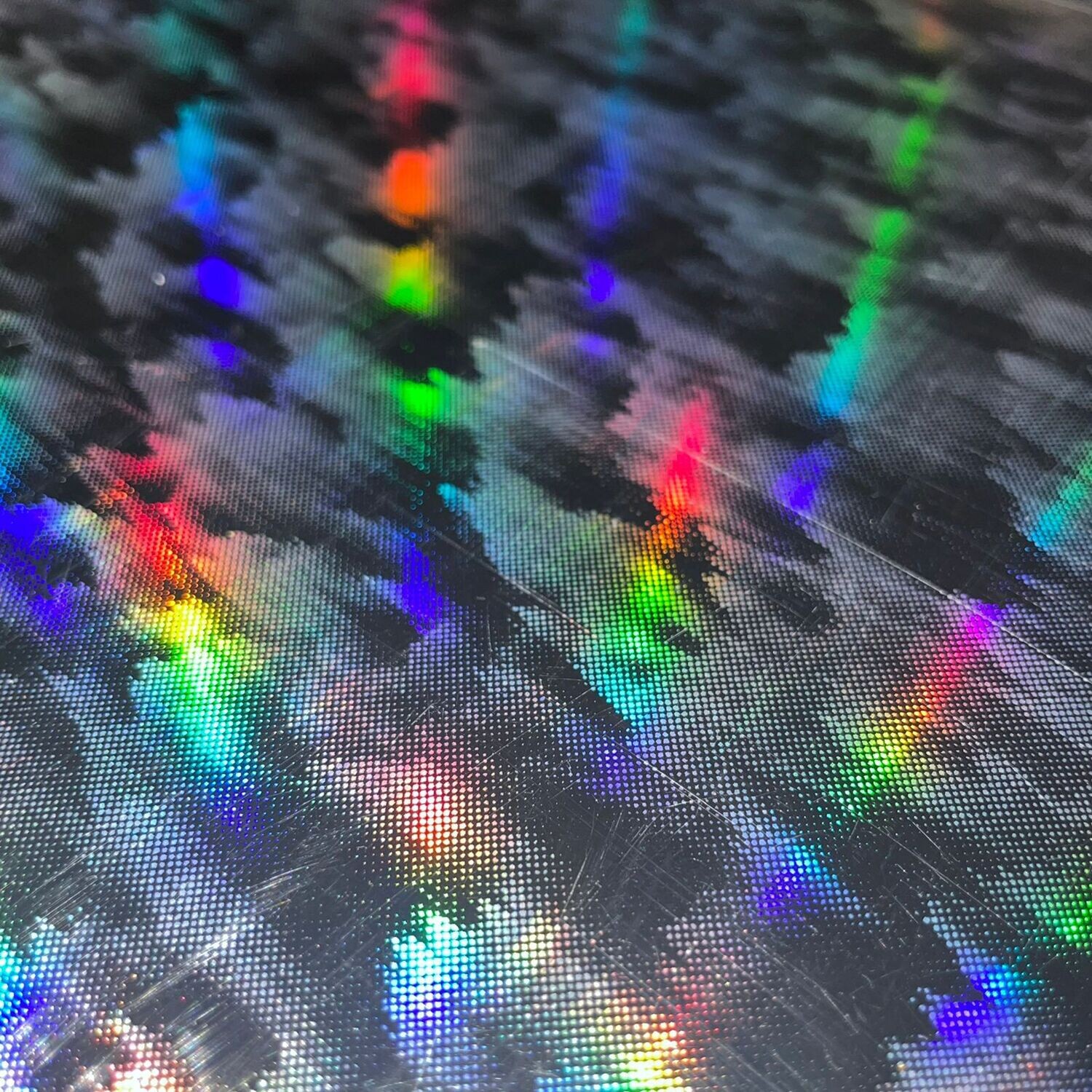 Holographic Ikat- HTV