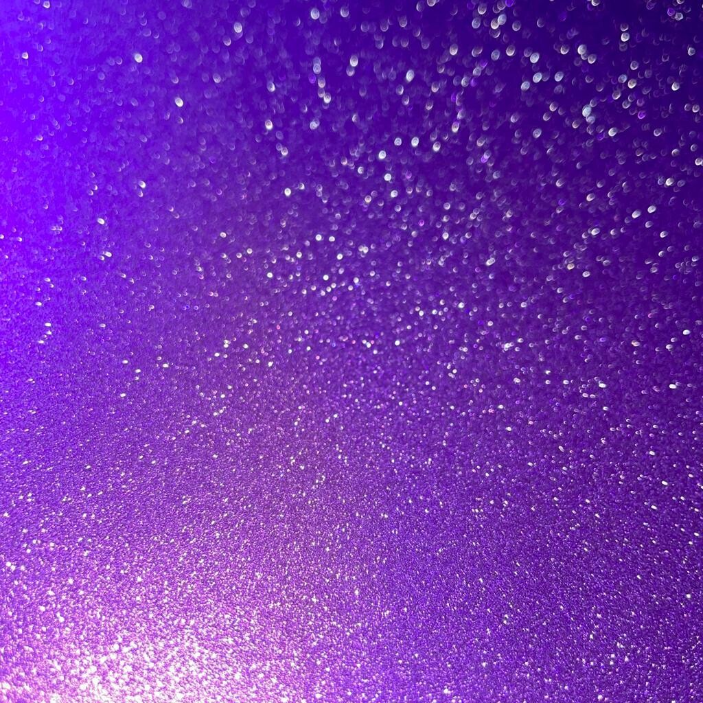 Glitter Craft Vinyl - Puple