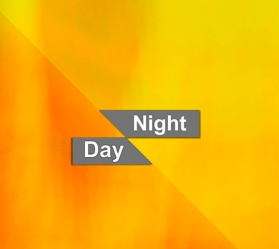 Glow in The Dark HTV - Orange to Orange