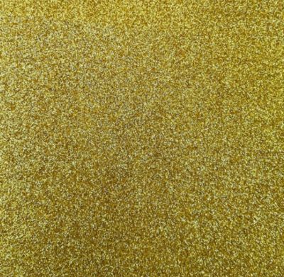 A4 Glitter Foam - Gold